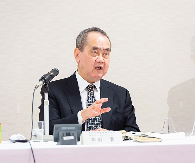 第2期「まなびと夜間塾」第13回講座(講師:東京大学先端科学技術研究センターフェロー 御厨 貴 氏「海部・宮澤総裁時代」)