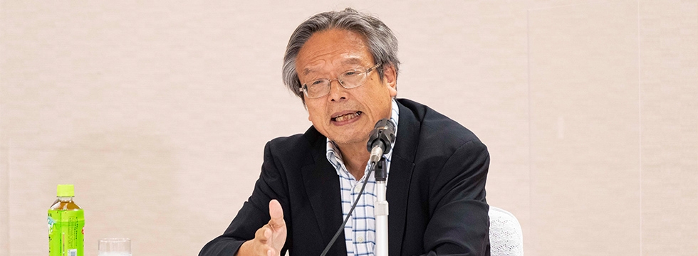 「まなびと夜間塾」特別講座(講師:元毎日新聞政治部長 倉重篤郎氏「自民党政治のあるべき姿」)