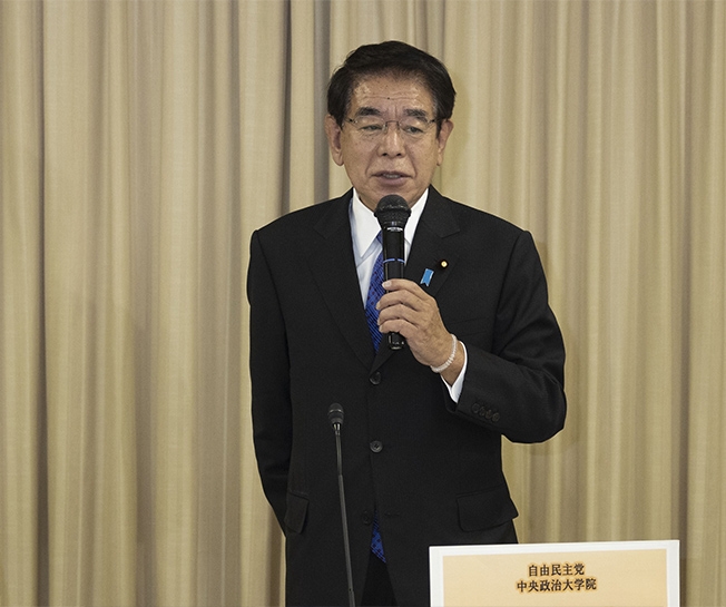 第3期「まなびと塾」第2回講座(新しい時代の国家ビジョン―幸福度世界一の国へ)