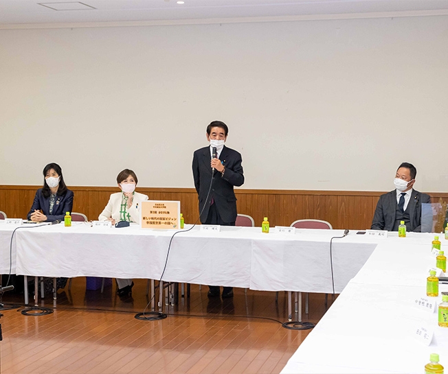 第3期「まなびと塾」第5回講座(新しい時代の国家ビジョン―幸福度世界一の国へ)