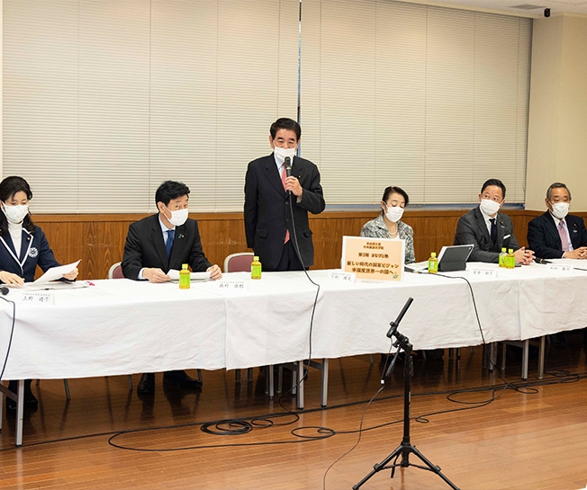 第3期「まなびと塾」第6回講座(新しい時代の国家ビジョン―幸福度世界一の国へ)