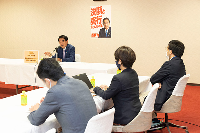 第3期「まなびと塾」後期・最終講座(講師:下村博文中央政治大学院学院長)