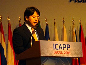 International Bureau Deputy Director-General Hayashi delivers Keynote Speech at the International Conference of Asian Political Parties