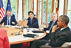 G7 Summit with world leaders