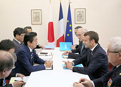 Japan-France summit