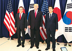 Japan-US-Korea Trilateral Summit
