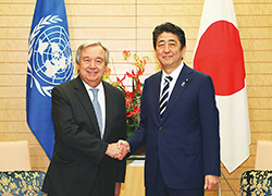 Meeting with UN Secretary-General Guterres