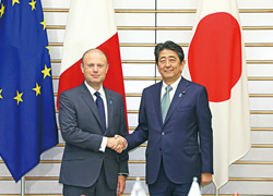 Japan-Malta summit