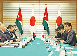 Japan-Jordan Summit Meeting