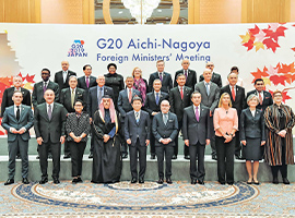 Japan Chairs G20 Foreign Ministers Meeting