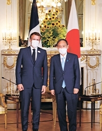 Prime Minister Suga meets with world leaders at the Tokyo Olympic Games