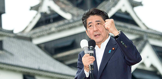 「アベノミクスで力強く前に進める」安倍総裁が熊本で第一声