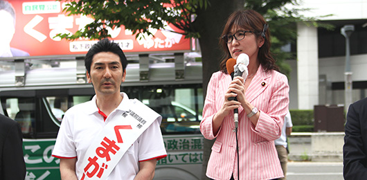 「かけがえのない1議席を野党に渡すな」稲田朋美党政務調査会長 宮城県で訴える
