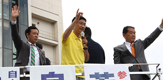 「総力を挙げて農業を後押しする」小泉進次郎農林部会長　長野県で熱弁（23日）