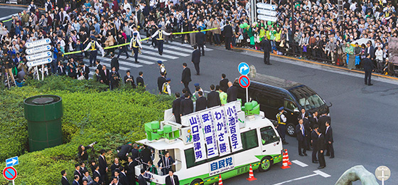 衆院東京10区補選安倍総裁が応援演説 わかさ候補への支援訴え汗水流して働く人が報われる社会の実現を