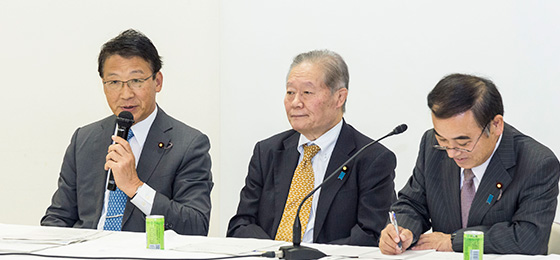 鳥取県中部で地震 財政措置で特段の配慮を