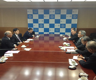 岸本玄海町長らと意見交換 党原子力規制に関するPT