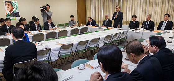 「新しい人権」と統治機構についてヒアリング　憲法改正推進本部