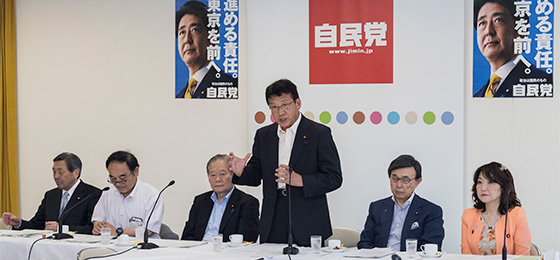 迅速な支援・復旧作業に向け党一丸となって対応災害対策特別委員会