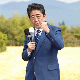 安倍総裁、福島から渾身の第一声