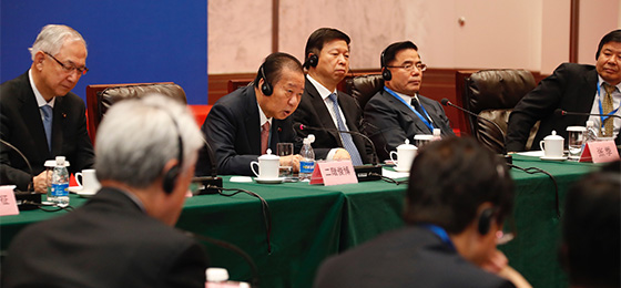 第7回日中与党交流協議会 二階幹事長らが中国を訪問