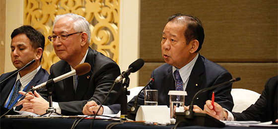 第7回日中与党交流協議会 二階幹事長らが中国を訪問