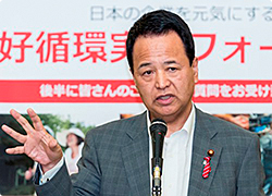 甘利　経済再生担当大臣