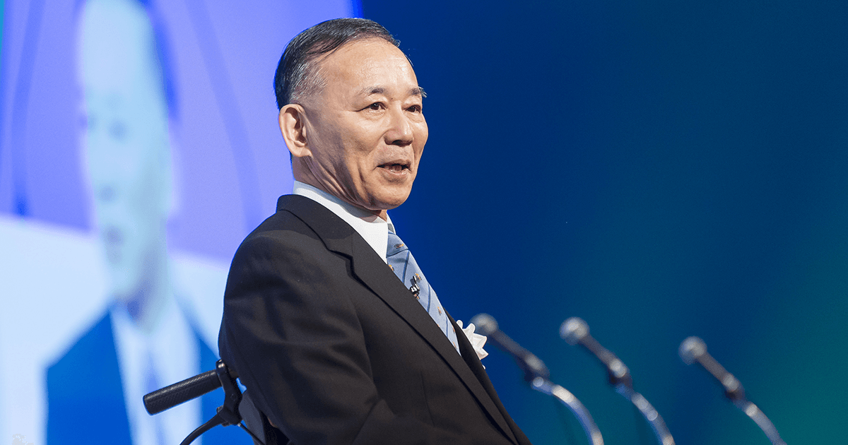 谷垣禎一元総裁が党員・党友を激励 | お知らせ | ニュース | 自由民主党
