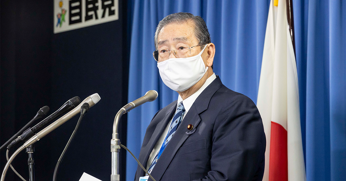 総裁選挙の日程等についての野田毅 総裁選挙管理委員長 会見