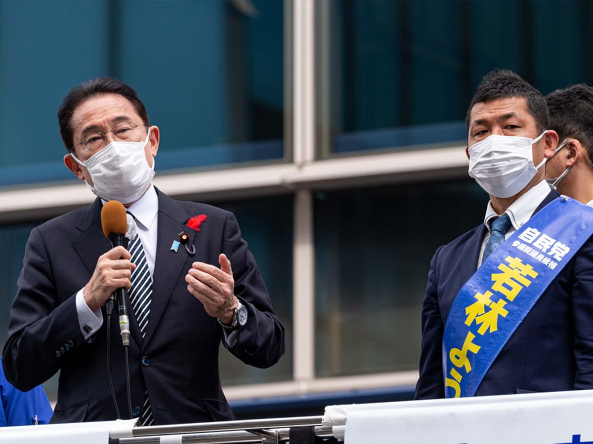 岸田文雄総裁が就任後初の街頭演説 「思い切って経済対策・コロナ対策を実現」