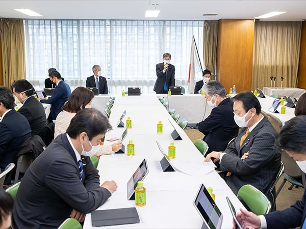 安全保障における宇宙利用の促進に向け議論