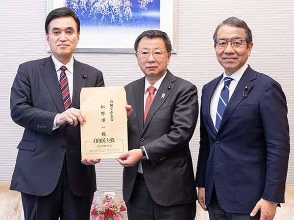 経済成長戦略本部物価上昇に対応した賃上げと価格転嫁対策へ官房長官に提言