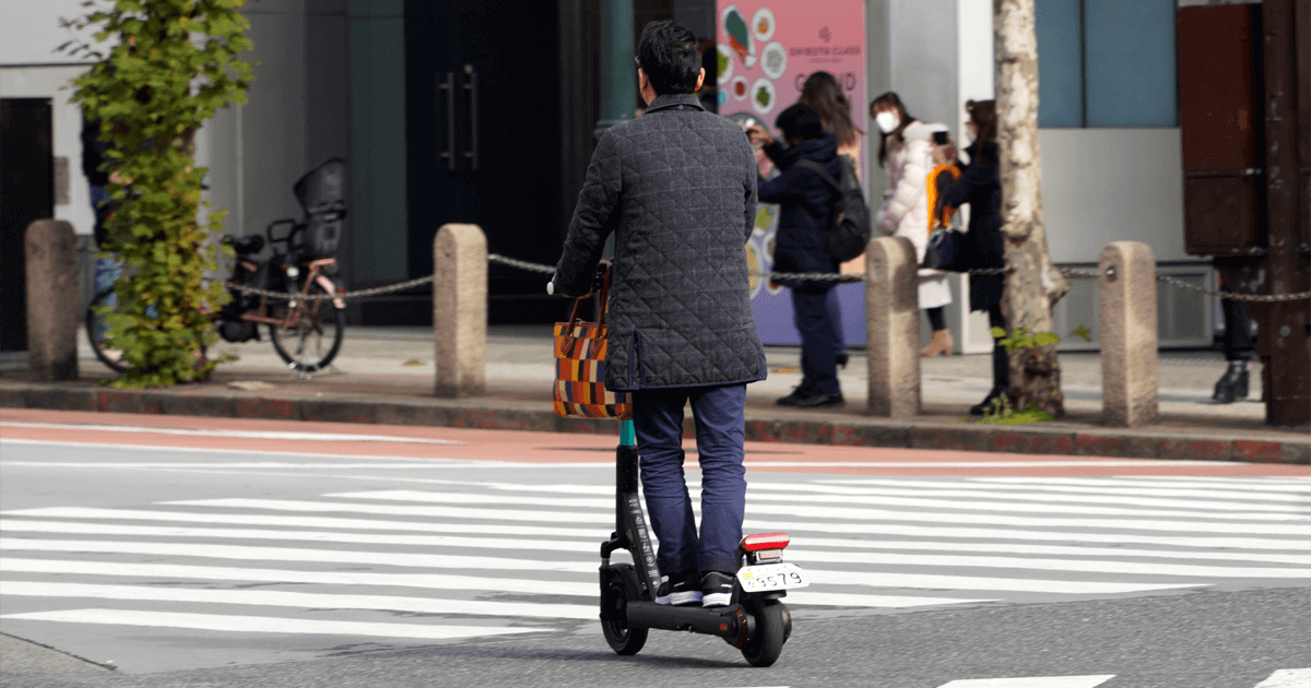 道交法改正案 電動キックボード等 新たな車両区分を設定