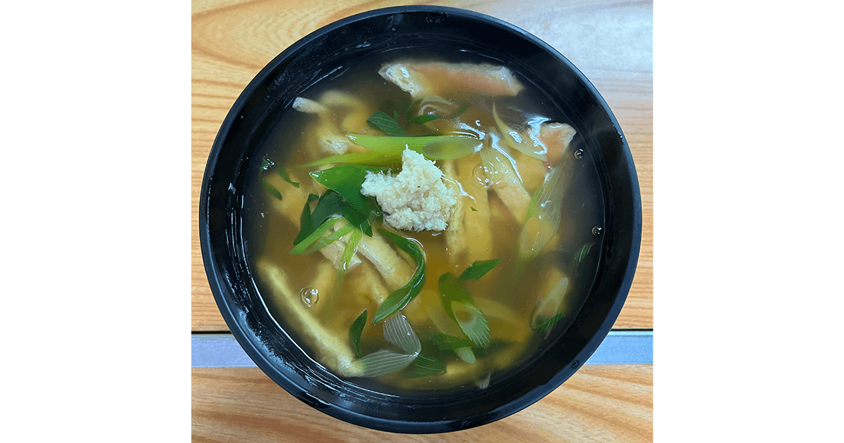 思わず食べたい「私の推しメシ」 勝目康 衆議院議員 京都のたぬきうどん
