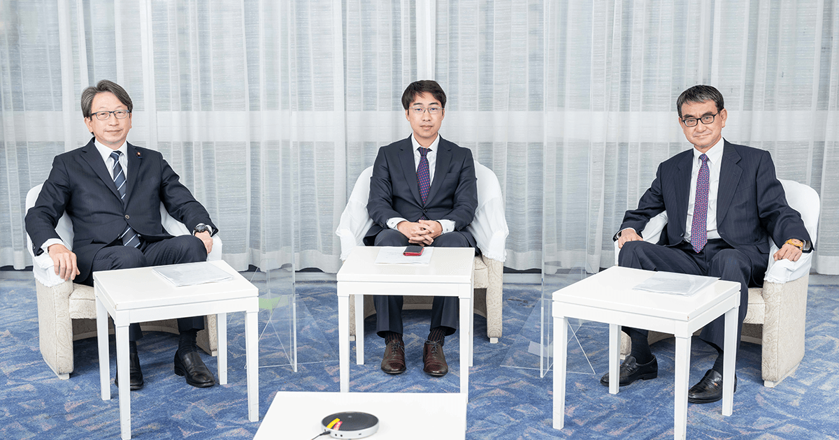 インターネット版「自由民主」特別対談河野太郎×渡辺創太 Web3.0を語る 「新しい資本主義はWeb3.0だ!」