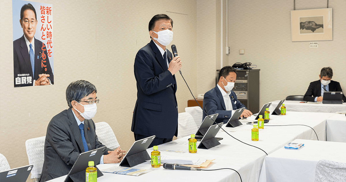 党宇宙・海洋開発特別委員会 宇宙基本計画工程表の改訂に向けた重点事項について議論