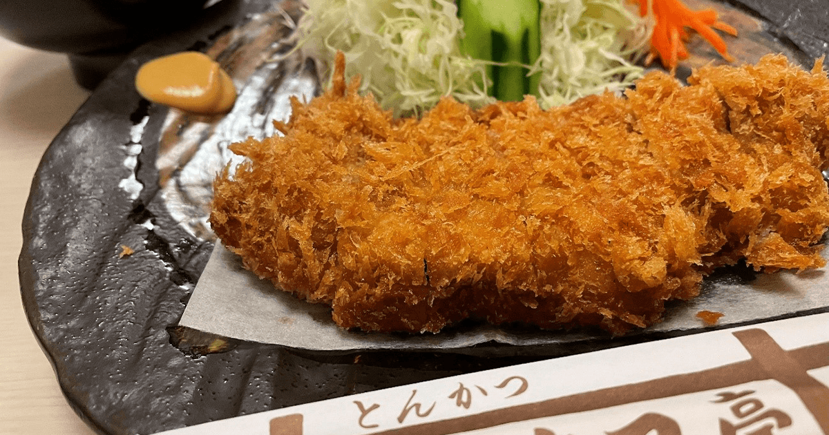 思わず食べたい 私の推しメシ 塩崎 彰久 衆議院議員
かつれつ亭湊町店のロースかつ定食