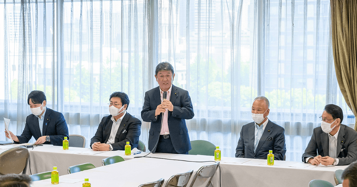 「新しい資本主義」の実現に向け、DX等3分野に重点投資を