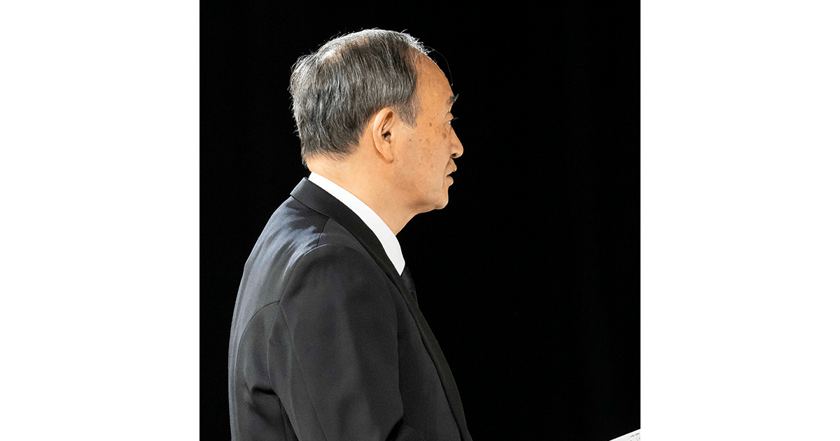 友人代表として菅義偉前総理は安倍元総理との親交を涙ながらに語った