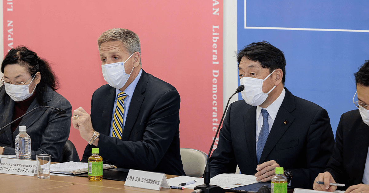 デービッドソン前米インド太平洋軍司令官が講演 中国「台湾侵攻の可能性」強調