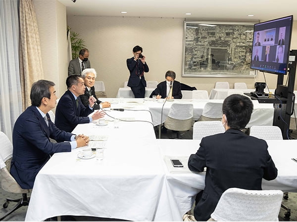 [環境・温暖化対策調査会]英国保守党環境議員団と意見交換