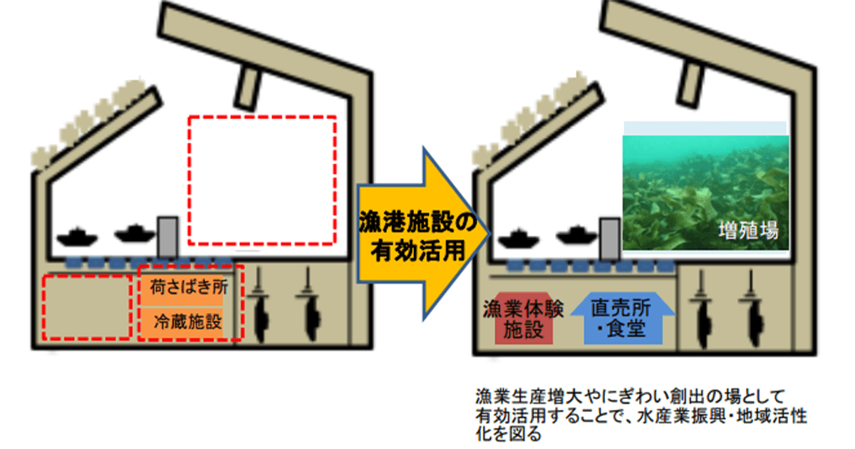 「海業」振興に漁港の有効活用を 漁港漁場整備法改正案