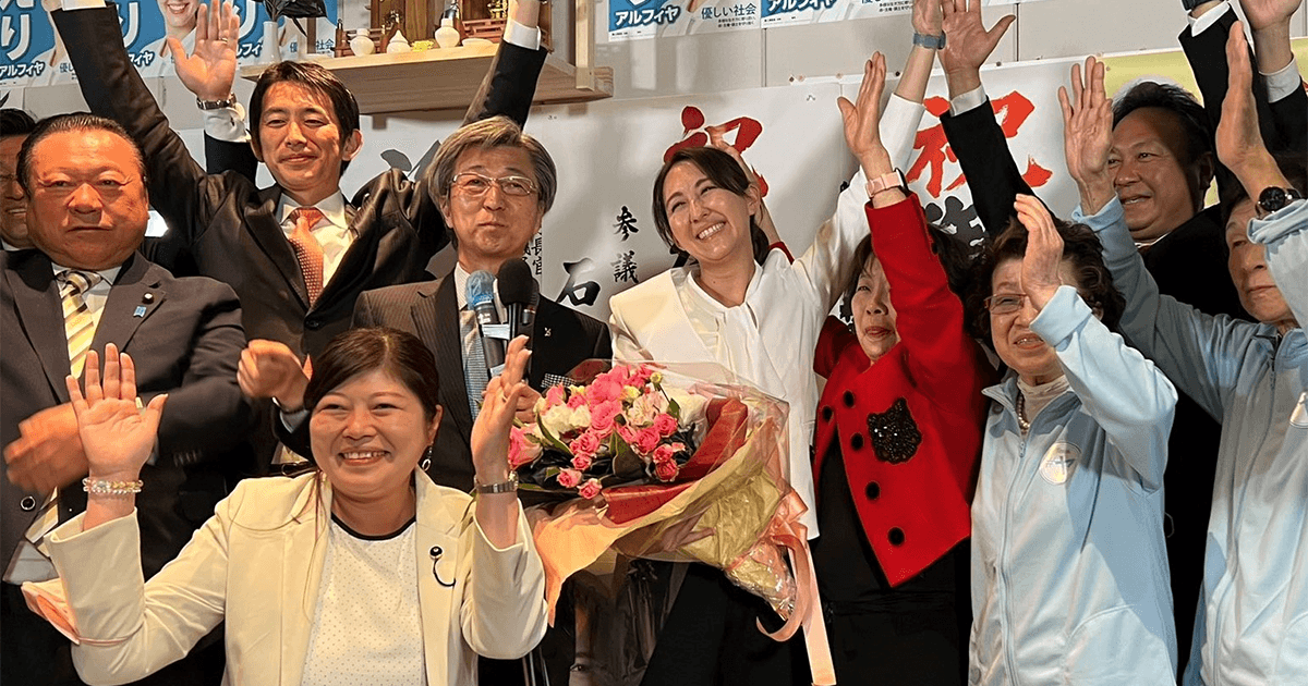 補選4勝「政権に前向きな評価」 千葉、山口、大分で激戦を勝ち抜く