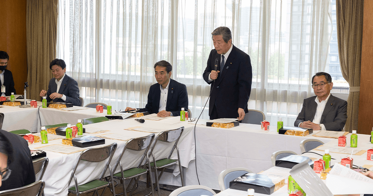 食料安保の強化等、食料・農業・農村基本法見直しに向けた提言を了承