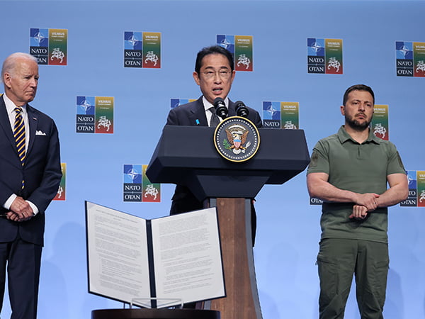 日NATO協力、新たな高みへ岸田総理、NATO首脳会議に出席