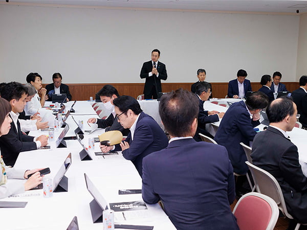 「台湾有事含めて責任政党として議論を」武居智久元海上幕僚長よりシミュレーション報告受ける