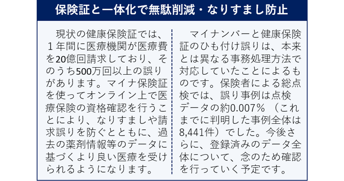 マイナカード、広がる!利活用場面 行政手続きや職員証・社員証にも