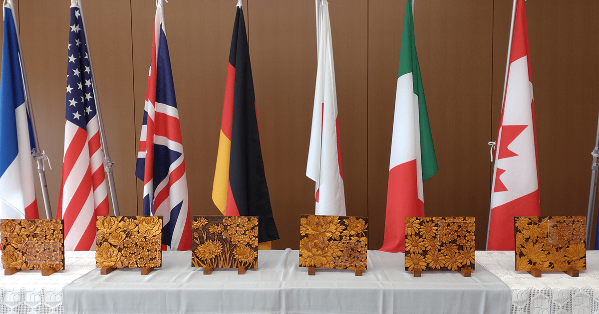 連載「おもてなしの心」G7会合贈呈品紹介 第18回 G7栃木・日光男女共同参画・女性活躍担当大臣会合