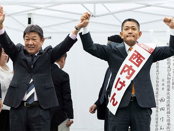 参院徳島・高知補選 西内けん候補が「地方の声を届ける」と決意