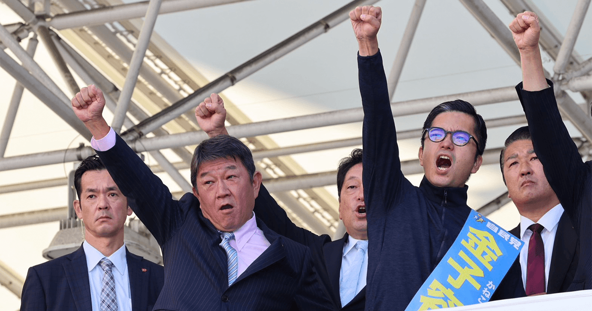 衆院長崎4区補選が告示 金子容三候補「民間の感覚生かした政策を」
